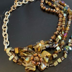 Vintage Floral Rhinestone Choker